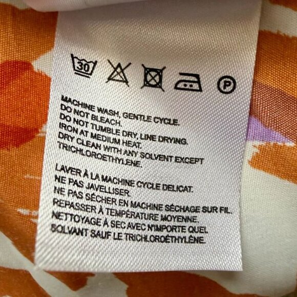 Farm Rio Printed Midi Length Skirt, Size Extra Small XS - Picture 7 of 7